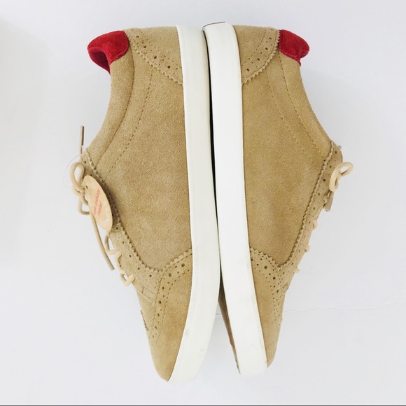 Hanna Andersson Edvard Oxford tan suede sneaker - Picture 5 of 8